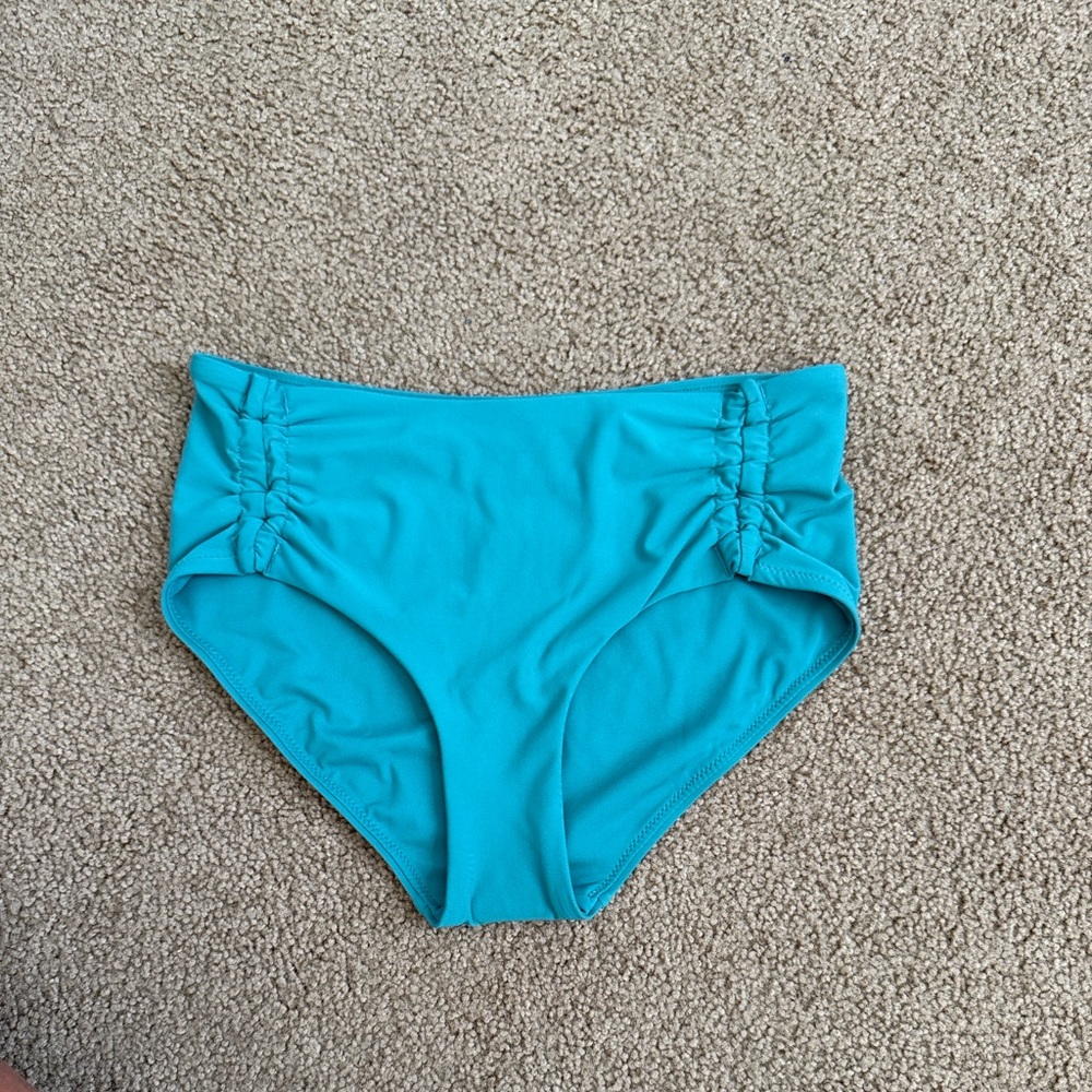 CALIA by Carrie Underwood Turquoise Swim Bottom